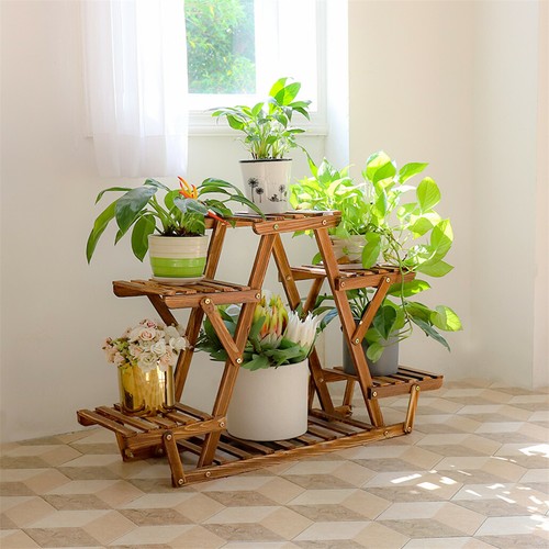 Tier wooden plant - wooden,