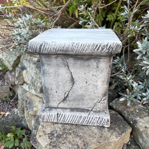 Square weathered stone - square,