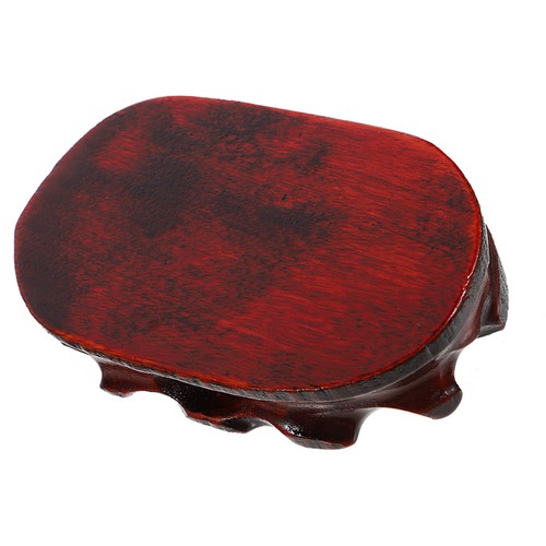 Vintage vase stand wooden - vase,
