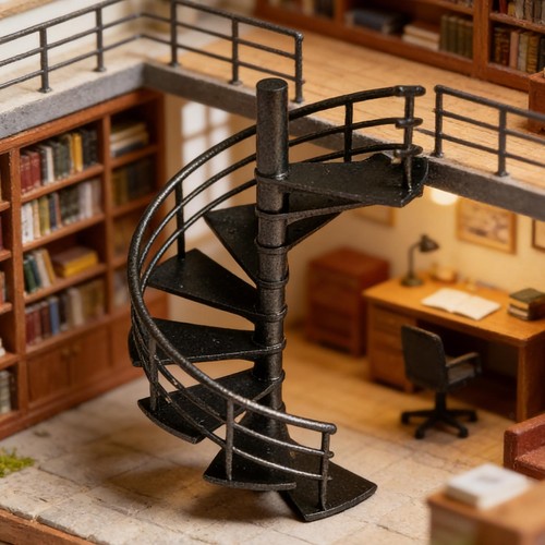 Scale staircase model - scale,